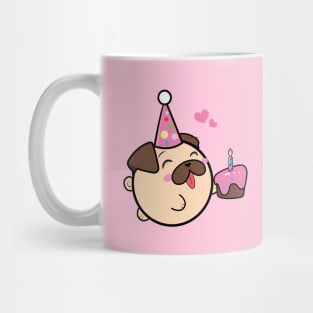 Doopy the Pug Puppy - Birthday Mug